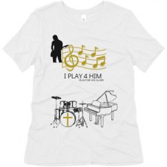 Ladies Relaxed Fit Super Soft Triblend Tee