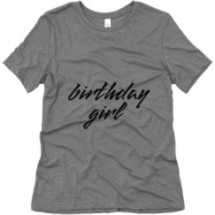 Ladies Relaxed Fit Super Soft Triblend Tee