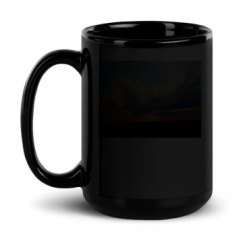 15oz Black Glossy Mug