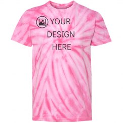 Custom Gildan Youth Tie-Dye Cyclone Pinwheel Tee