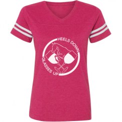 Ladies Relaxed Fit Vintage Sports Tee