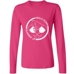 Ladies Relaxed Fit Basic Long Sleeve Tee