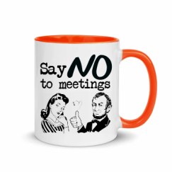 11oz Ceramic Mug with Color Inside