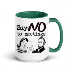 15oz Ceramic Mug with Color Inside