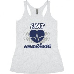 Ladies Slim Fit Super Soft Racerback Triblend Tank