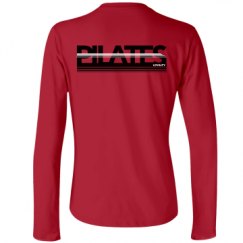 Ladies Relaxed Fit Basic Long Sleeve Tee