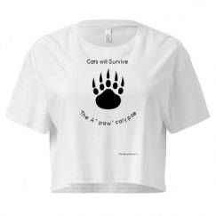 Ladies Festival Cali Crop Top Tee