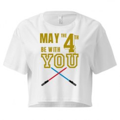 Ladies Festival Cali Crop Top Tee