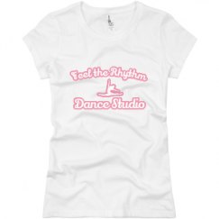 Ladies Slim Fit Basic Promo Jersey Tee