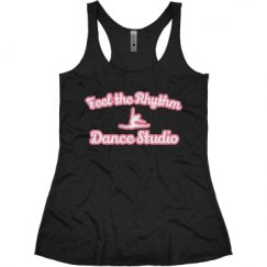 Ladies Slim Fit Super Soft Racerback Triblend Tank