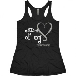 Ladies Slim Fit Super Soft Racerback Triblend Tank