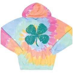 Unisex Tie-Dye Fleece Hoodie
