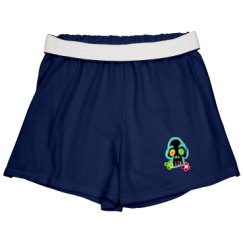 Slim Fit Cheer Shorts