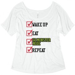 Ladies Flowy Slouchy Tee