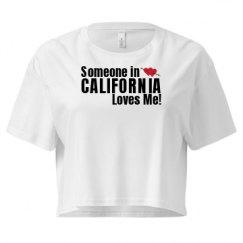 Ladies Festival Cali Crop Top Tee