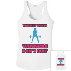DONDIFITNESS LADIES RACERBACK