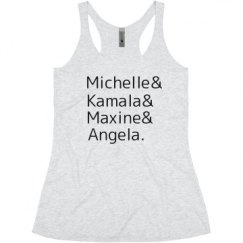 Ladies Slim Fit Super Soft Racerback Triblend Tank