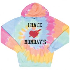 Unisex Tie-Dye Fleece Hoodie