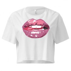 Ladies Festival Cali Crop Top Tee