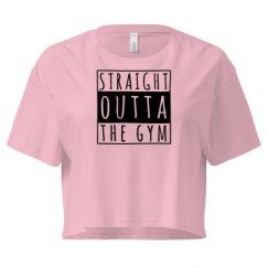 Ladies Festival Cali Crop Top Tee