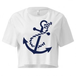 Ladies Festival Cali Crop Top Tee