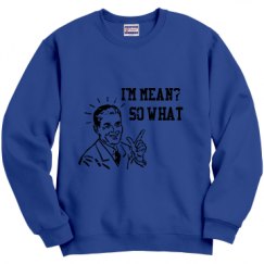 Unisex Film and Foil Crewneck Sweatshirt