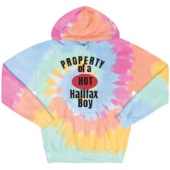 Unisex Tie-Dye Fleece Hoodie