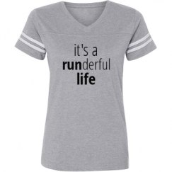 Ladies Relaxed Fit Vintage Sports Tee