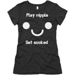 Ladies Slim Fit Super Soft Triblend Tee