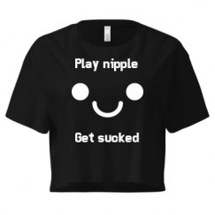 Ladies Festival Cali Crop Top Tee