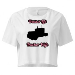 Ladies Festival Cali Crop Top Tee