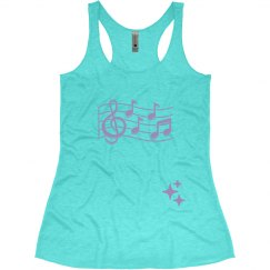 New notes tank top