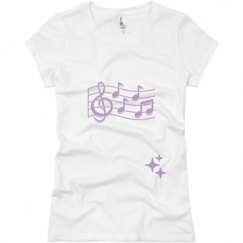 Ladies Slim Fit Basic Promo Jersey Tee