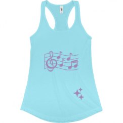 Ladies Slim Fit Racerback Tank Top