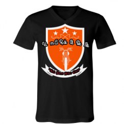 Unisex V-Neck Jersey Tee