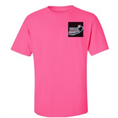 Unisex Ultra Cotton Safety Neon Crewneck Tee