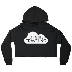 White Cloud Cropped Sweatshirt 