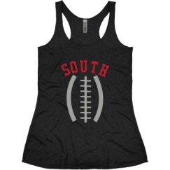 Ladies Slim Fit Super Soft Racerback Triblend Tank