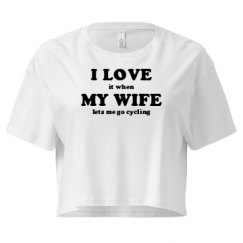 Ladies Festival Cali Crop Top Tee