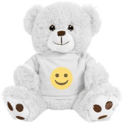 Smiling Face Medium Plush Teddy Bear 