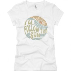 Ladies Slim Fit Basic Promo Jersey Tee