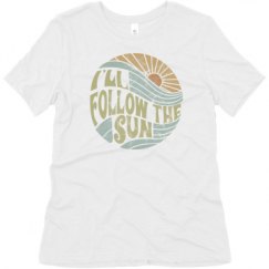 Ladies Relaxed Fit Super Soft Triblend Tee