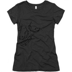 Ladies Slim Fit Super Soft Triblend Tee