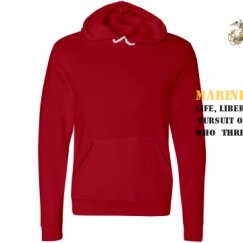 Unisex Fleece Pullover Midweight Hoodie