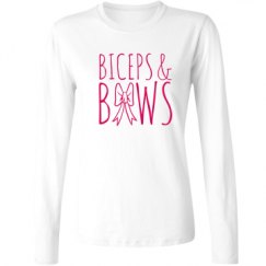 Ladies Relaxed Fit Basic Long Sleeve Tee