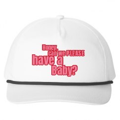 Snapback Five-Panel Rope Hat