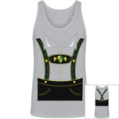 Lederhosen-unisex tank 
