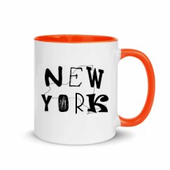 11oz Ceramic Mug with Color Inside