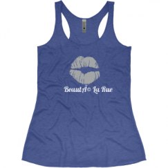Ladies Slim Fit Super Soft Racerback Triblend Tank
