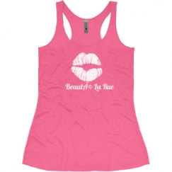 Ladies Slim Fit Super Soft Racerback Triblend Tank
